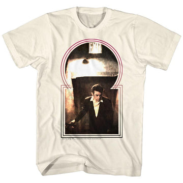 James Dean-Key Dean-Natural Adult S/S T-Shirt - Natural