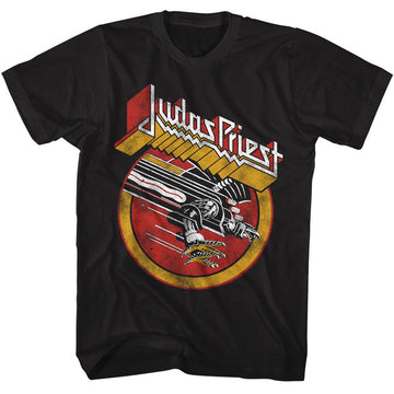 Judas Priest-Judas Priest Sfv-Black Adult S/S T-Shirt - Black