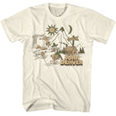 John Denver-John Denver Country Cabin And Lake-Natural Adult S/S T-Shirt - Natural