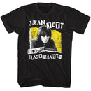 Joan Jett-Joan Jett Cutout Style-Black Adult S/S T-Shirt - Black