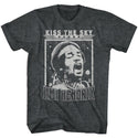 Jimi Hendrix Kiss The Sky Adult T-Shirts