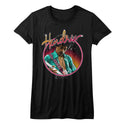 Jimi Hendrix Neon Ladies T-Shirts