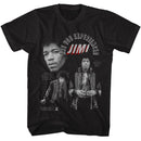 Jimi Hendrix-Jimi Hendrix Are You Experienced-Black Adult S/S T-Shirt - Black