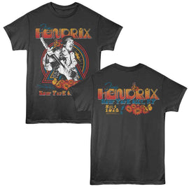 Jimi Hendrix-Jimi Hendrix New York 1970 F B-Smoke Adult S/S T-Shirt ***F&B***-S - Smoke