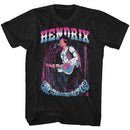 Jimi Hendrix-Are You-Black Adult S/S T-Shirt - Black