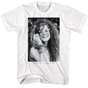 Janis Joplin Janis Joplin Bw Glasses Adult T-Shirts