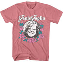 Janis Joplin Roses Mauvelous Adult T-Shirt