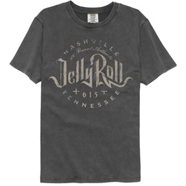 Jelly Roll-Jelly Roll Nashville Tn-Pepper Comfort Color Adult S/S T-Shirt - Pepper