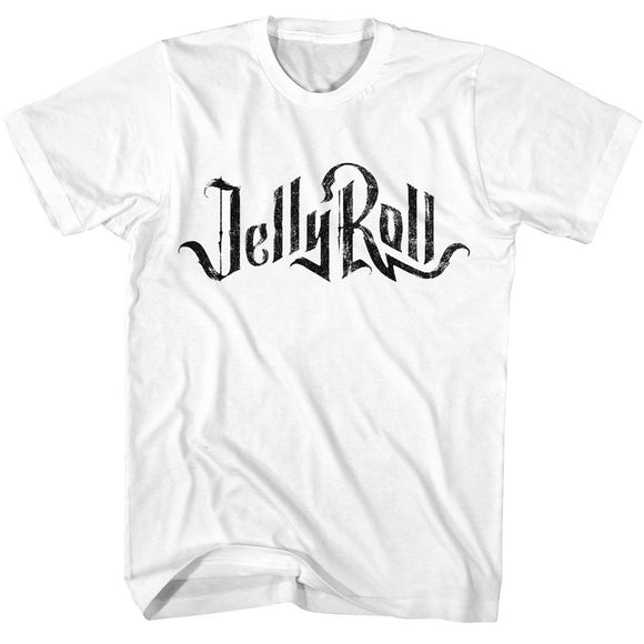 Jelly Roll-Jelly Roll Bw Logo-White Adult S/S T-Shirt - White