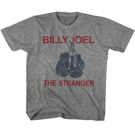 Billy Joel-The Stranger-Graphite Heather Toddler S/S T-Shirt-3T - Graphite Heather