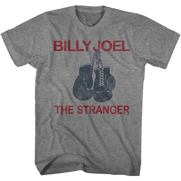 Billy Joel-The Stranger-Graphite Heather Adult S/S T-Shirt - Graphite Heather