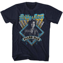 Billy Joel-Billy Joel-Navy Adult S/S T-Shirt - Navy