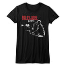 Billy Joel-81 Tour-Black Ladies S/S T-Shirt - Black