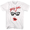 Billy Joel Lips Adult T-Shirts