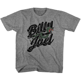 Billy Joel-Only The Good-Graphite Heather Toddler S/S T-Shirt-2T - Graphite Heather