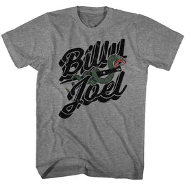 Billy Joel-Only The Good-Graphite Heather Adult S/S T-Shirt - Graphite Heather
