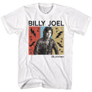 Billy Joel-Billy Joel The Piano Man-White Adult S/S T-Shirt - White