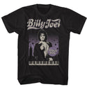 Billy Joel Billy Joel Cityscape With Stars Adult T-Shirts