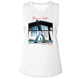 Billy Joel-Billy Joel Glass Houses-White Ladies Muscle Tank S - White
