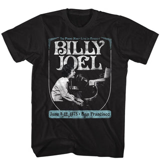 Billy Joel Billy Joel Poster Adult T-Shirts