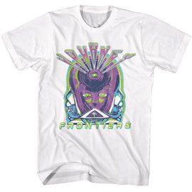 Journey-Journey Frontiers Neon-White Adult S/S T-Shirt - White