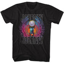 Journey-Journey Gradiant Scarab-Black Adult S/S T-Shirt - Black