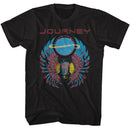 Journey-Journey Scarab With Orb-Black Adult S/S T-Shirt - Black