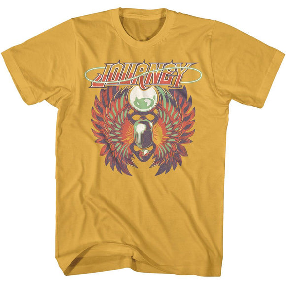 Journey-Journey Segmented Colors-Ginger Adult S/S T-Shirt - Ginger