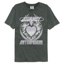 Journey-Journey Dont Stop Believin Heart-Pepper Comfort Color Adult S/S T-Shirt - Pepper