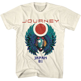 Journey-Journey 81-Natural Adult S/S T-Shirt - Natural