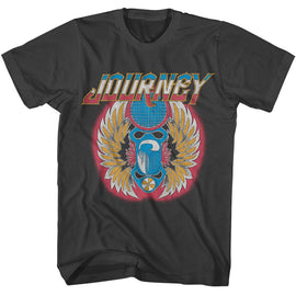 Journey-Journey Strong Glow-Smoke Adult S/S T-Shirt - Smoke