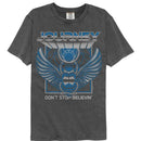 Journey-Journey 3D Text Scarab-Pepper Comfort Color Adult S/S T-Shirt - Pepper