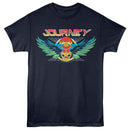 Journey-Journey Scarab Grid-Navy Adult S/S T-Shirt - Navy