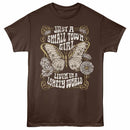 Journey Small Town Girl Dark Chocolate Adult T-Shirt