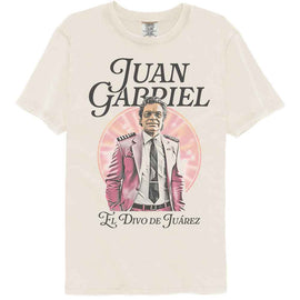 Juan Gabriel-Juan Gabriel Cuidades Mexico Pilot-Ivory Adult S/S Comfort Color T-Shirt - Ivory