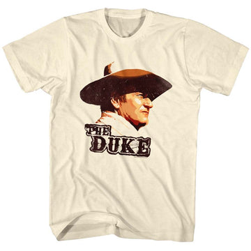 John Wayne-Duke-Natural Adult S/S T-Shirt - Natural