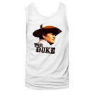 John Wayne-Duke-White Adult Tank-S - White