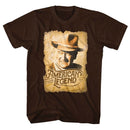 John Wayne-Legend-Dark Chocolate Adult S/S T-Shirt - Dark Chocolate