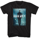 John Wick-John Wick DVD Cover Art-Black Adult S/S T-Shirt - Black