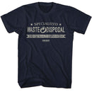 John Wick-John Wick Waste Disposal-Navy Adult S/S T-Shirt - Navy