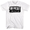 John Wick-John Wick Not For Sale-White Adult S/S T-Shirt - White