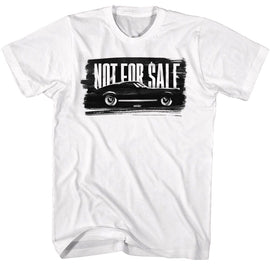 John Wick-John Wick Not For Sale-White Adult S/S T-Shirt - White