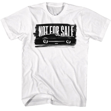 John Wick-John Wick Not For Sale-White Adult S/S T-Shirt - White