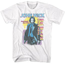 John Wick-John Wick Tick Tock Mr Wick Gradient-White Adult S/S T-Shirt - White