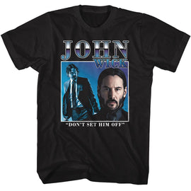 John Wick-John Wick Duo Image Box-Black Adult S/S T-Shirt - Black