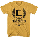 John Wick-John Wick Continental NYC Dark-Ginger Adult S/S T-Shirt - Ginger