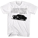 John Wick-John Wick Chapter 4 Car-White Adult S/S T-Shirt - White