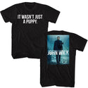 John Wick John Wick Wasnt Just A Puppy Front And Back Adult T-Shirts