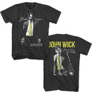 John Wick-John Wick Baba Yaga Set Off-Smoke Adult S/S T-Shirt ***F&B*** - Smoke