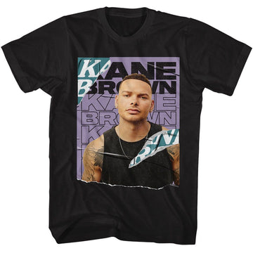 Kane Brown-Kane Brown Ripped-Black Adult S/S T-Shirt - Black